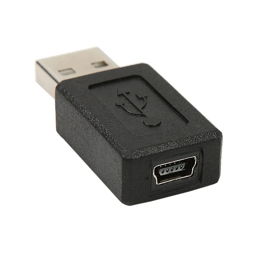 

kebidu USB Adapter A Male to Mini USB B Type 5 Pin Female USB Data Connector Adapter USB Converter for Computer PC Good Sale