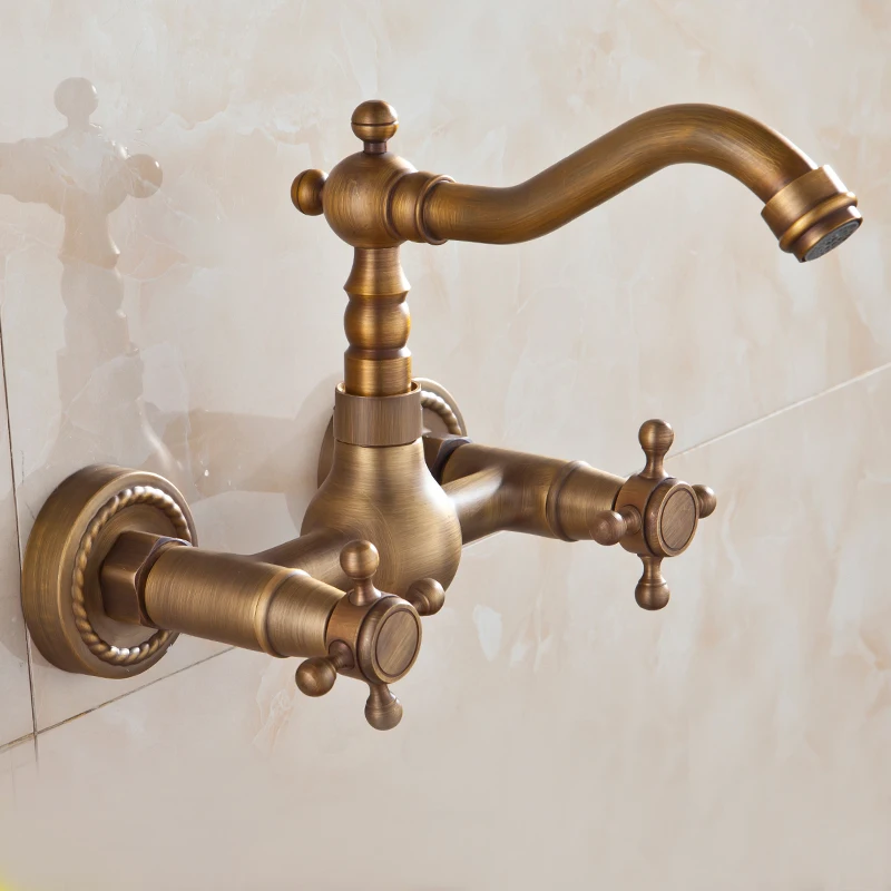 European aristocratic luxury all copper antique European retro faucet