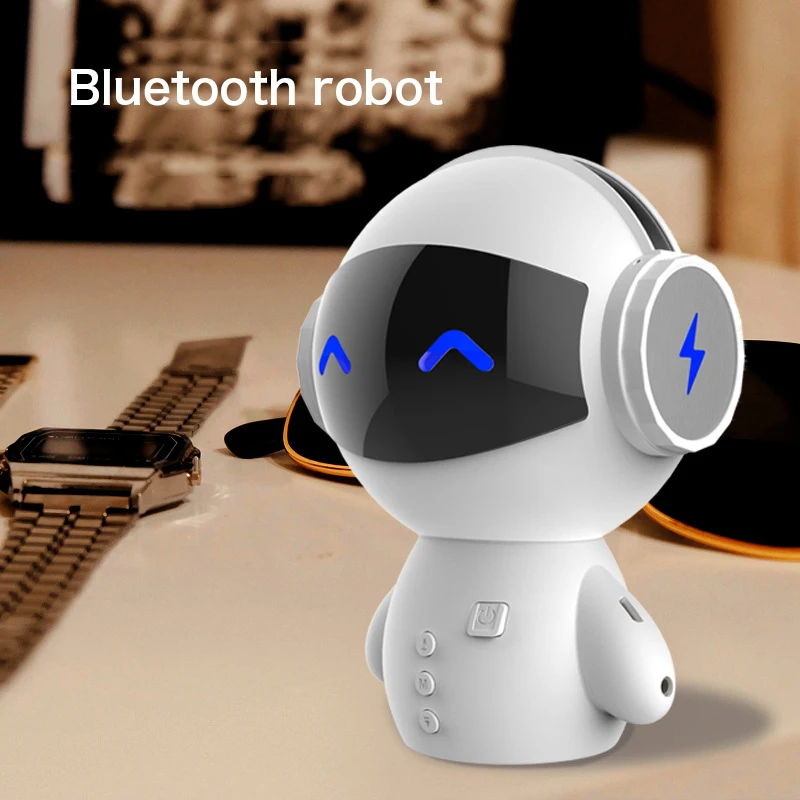 Новое поступление Bluetooth динамик мини беспроводной робот громкий TF USB Сабвуфер s Mp3