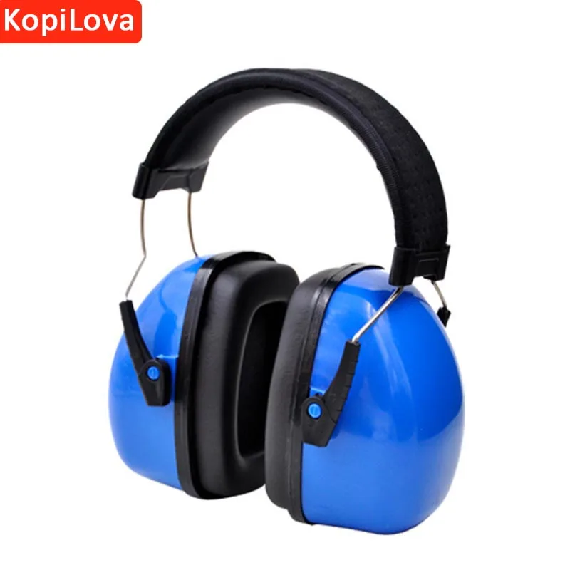 

KopiLova 10pcs High Quality Blue Noise Reducing Ear Muffs Hearing Protective Soundproof Earmuff for Shooting Sleeping