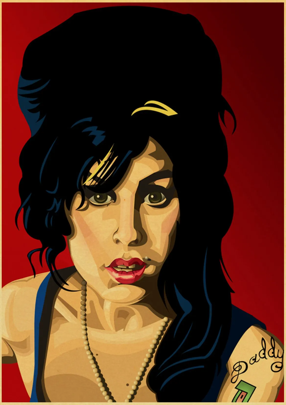 Винтажные постеры Amy Winehouse принты настенная живопись высокое качество Декор