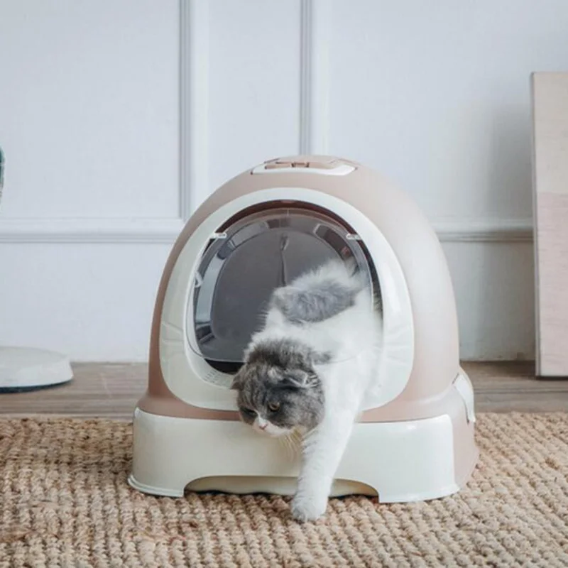 Cat Closed Beetle Toilet Closed Cats Sandbox Bedding Training Pet
