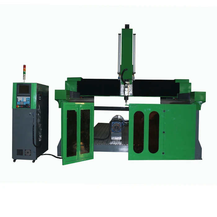5 axis 1325 EPS foam styrofoam cutting sculpturing router with chuck