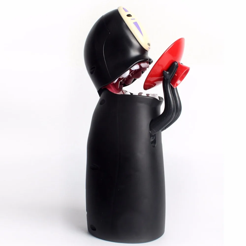 Faceless Man Ghost Figure Coin Cartoon No-face Piggy Bank Funny Saving Box Coin Musical Safe Money