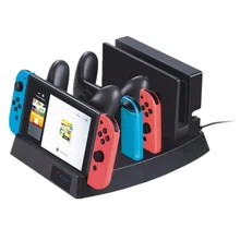 Универсальный usb-зарядная док-станция для хранения подставки для консольный переключатель Nintendo NS Joy-con зарядное устройство для Nintend Switch Pro контроллер