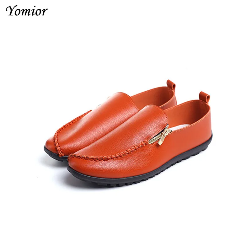 Image Yomior High Quality Men Shoes Soft Comfortable Loafers Casual Fashion Brand Spring and Summer Men Flats Breathable Driving Shoes