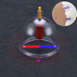 MQ 24 шт. neddle Массаж Набор вакуумных банок толще Магнитная аспирационных банки для вакуумного массажа иглоукалывание присоске с трубкой