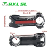 RXL SL дорожный велосипедный вынос руля Mtb велосипед труба из углеродистого волокна 3K глянцевый Алюминий сплав посылка карбоновый держатель 60/70/80/90/100/110 мм горный велосипед 28,6 мм стержни RXL SL дорожный велосипедный вынос руля Mtb велосипед труба из углеродистого волокна 3K глянцевый Алюминий сплав посылка карбоновый держатель 60/70/80/90/100/110 мм горный велосипед 28,6 мм стержни