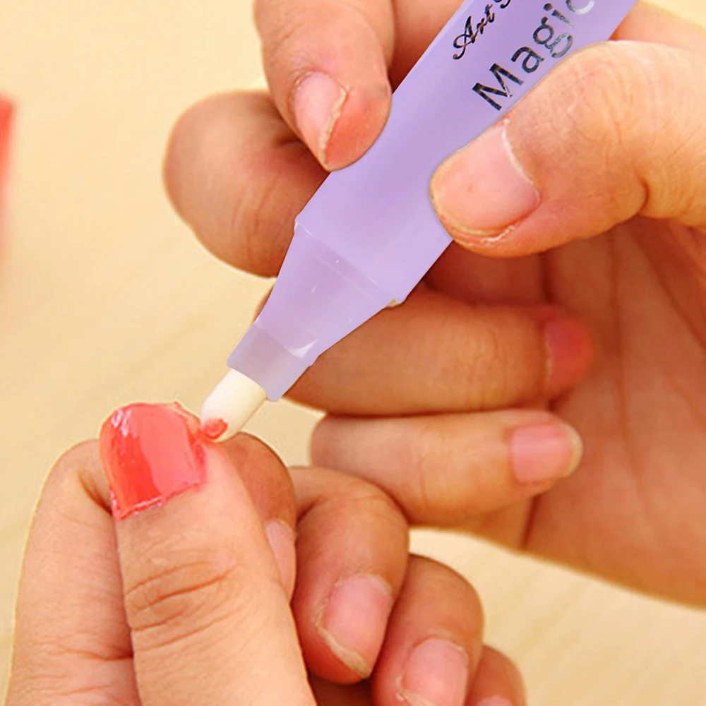 

1 Pcs Nail Polish Remover Pen Manicure Articles Correction Pencil Nail Art Tool Portable Corrector Professional Nail Washing Pen