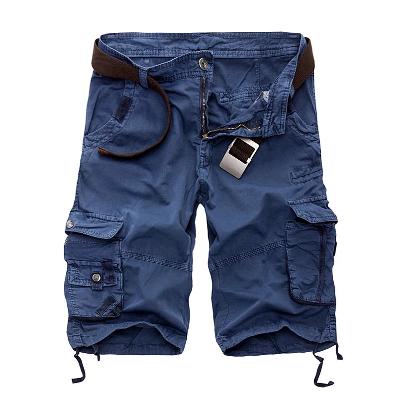  Mens Military Cargo Shorts 2019 Brand New Army Camouflage Tactical Shorts Men Cotton Loose Work Cas