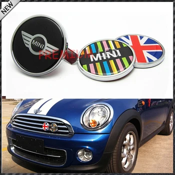 

Freeshipping MINI COOPER Emblem Badge Logo Decal Sticker Front grill Metal No.H Metal
