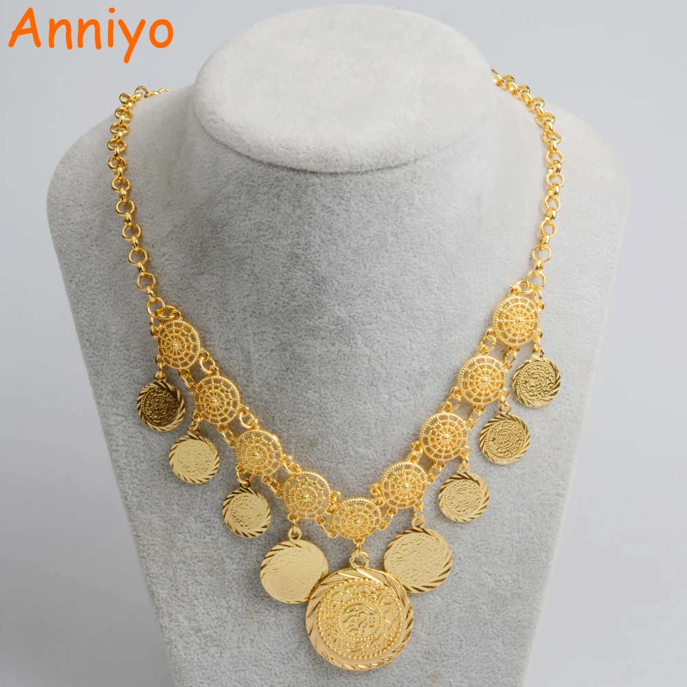 Ancient Coins Jewelry African Girl 