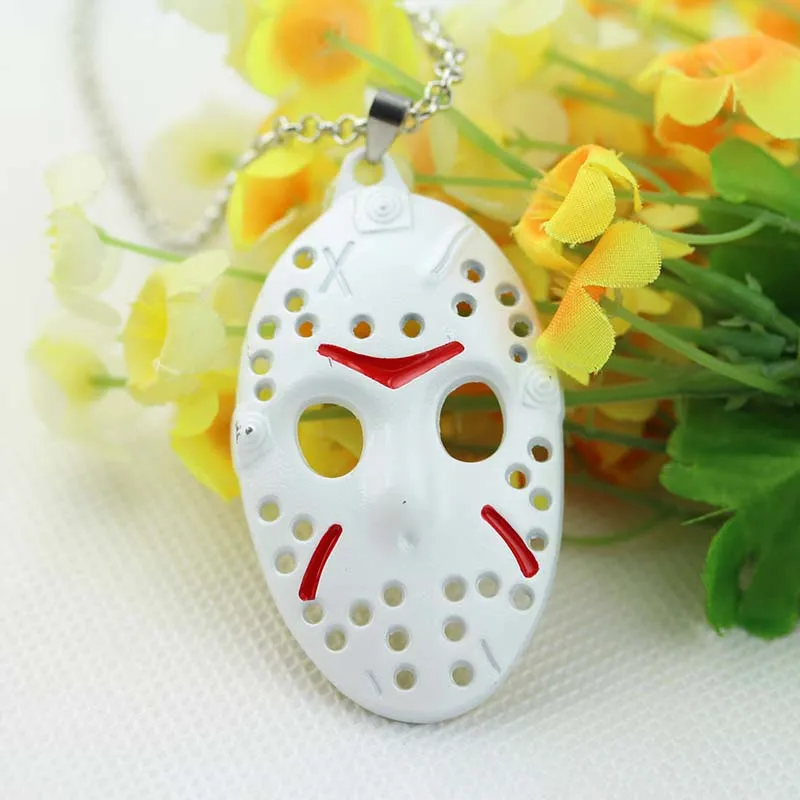

Horror Movie Jewelry Black Friday Hockey Jason Mask Pendant Necklace 1pc