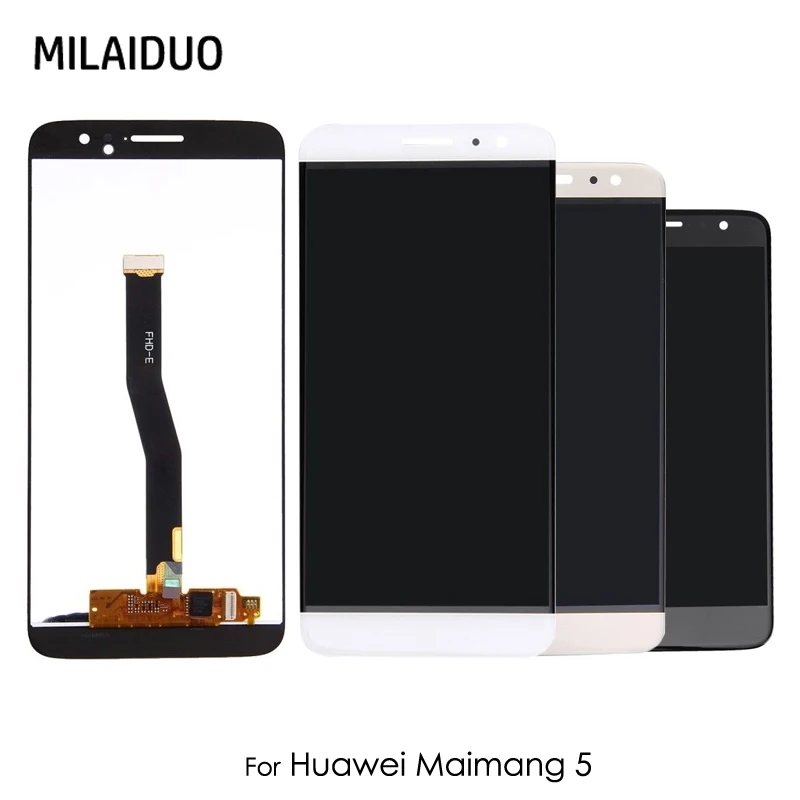 

LCD Display For Huawei Maimang 5 Head 5 MLA-AL00 MLA-AL10 MLA-L01 Touch Screen Digitizer Assembly Black White GoldNo Frame
