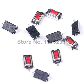 

100PCS 3*6*2.5mm 3*6*2.5H SMD Red Button Switch Key Switch Tact Switch