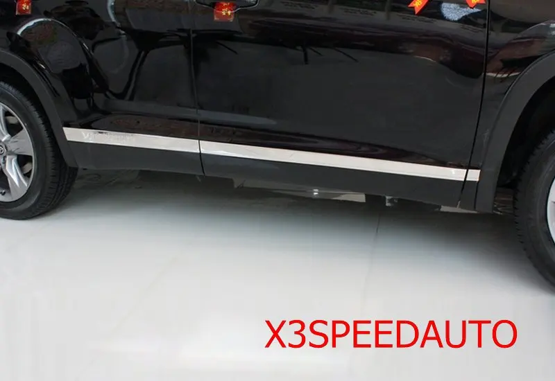 

Молдинговая накладка боковой двери для Toyota Highlander 2014, 2015, 2016, 2017, высокое качество, хромированный, 6 шт.