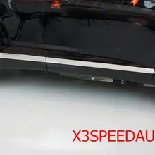 Боковая дверь Молдинг Накладка для Toyota Highlander высокое качество хромированный 6 шт