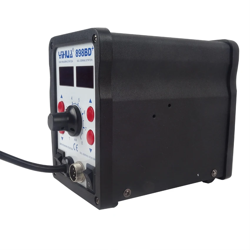 Паяльная станция YIHUA 898D + 2 в 1 тепловая пушка паяльник SMD|Паяльные станции| |