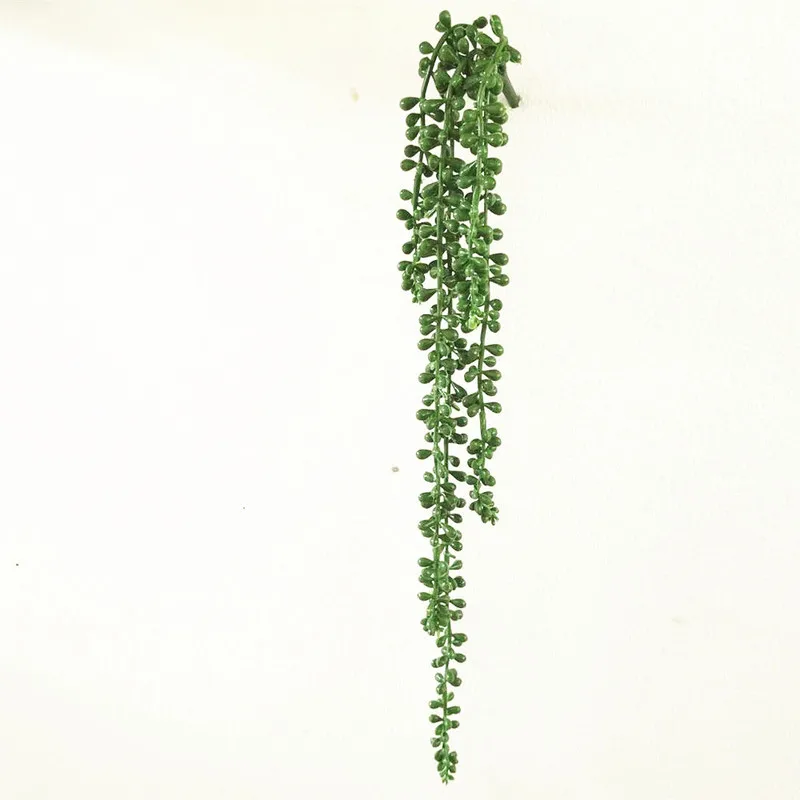 Новые искусственные Senecio Radicans суккуленты Пластиковые Зеленые растения поддельные Цветочные украшения для дома и офиса поддельные зеленые растения