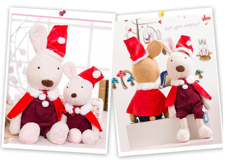 Le sucre кролик плюшевые куклы и мягкие игрушки хобби корейские классические детские игрушки для девочек рождественские подарки