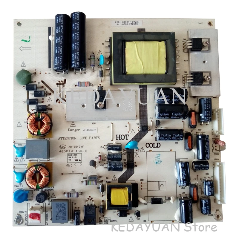 

free shipping original 100% test for TCL LE32D99 power board K-75L1 4701-2K75L1-A4135D01 465-01A3-B2201G