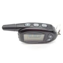 Hot sale LCD remote for Russia Sheriff  ZX1055 two way car alarm sytem/FM transmitter free shipping