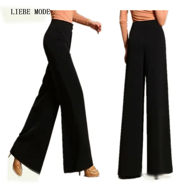 Loose Pants For Women Plus Size Wide Leg Office Palazzo Pants Lady ...