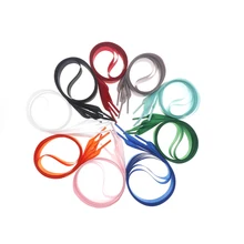 1 пара цветных лент шнурки для плоских кроссовок спортивная обувь 100 см шнурки для обуви