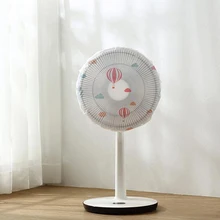 Круглый цветочный домашний электрический пылезащищенный Вентилятор Водонепроницаемый защитный чехол для гостиной спальни Настольный вентилятор Защитная крышка