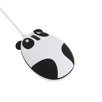 

Bedrade Panda Muis Ergonomische 1600 DPI Usb-kabel Kawaii Anime KungFu Panda Beer Kat Optische Game Muizen Voor PC Laptop Deskto