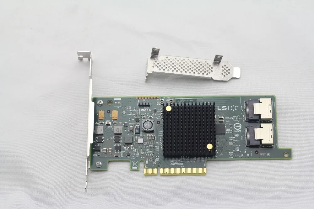 ARUENTEX LSI LSI00300 9207 8I PCI Express 3 0x8 низкий профиль SATA/SAS Host контроллер карты alibaba