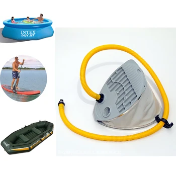 

6.5L super big volume foot pump air inflatable kayak boat fishing sup board paddle surfboard high pressure deflation C72003