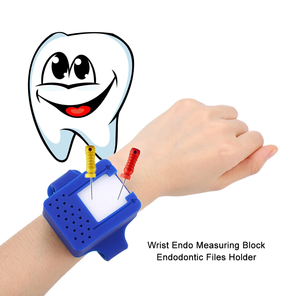 

Wrist Endo Measuring Block Endodontic Files Holder Ruler High Quality Dental Tool Measurement