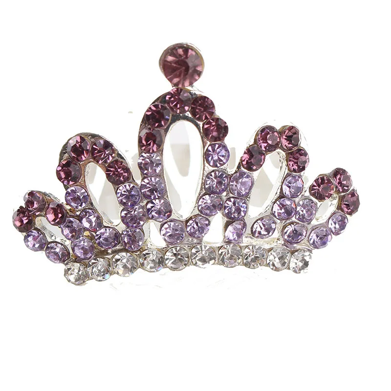 Child comb crown small female hair accessory insert baby crown