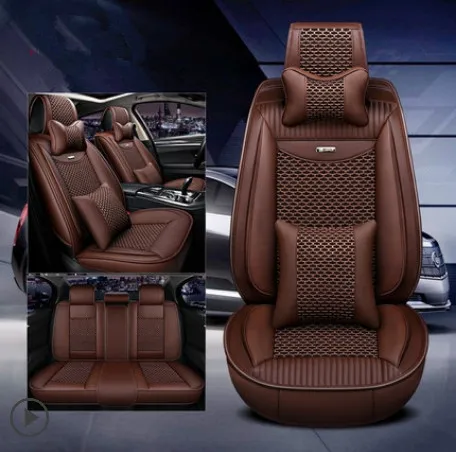 Новинка 2018! Полный набор чехлов для автомобильных сидений Ssangyong Rexton 2 5 мест 2017 2014