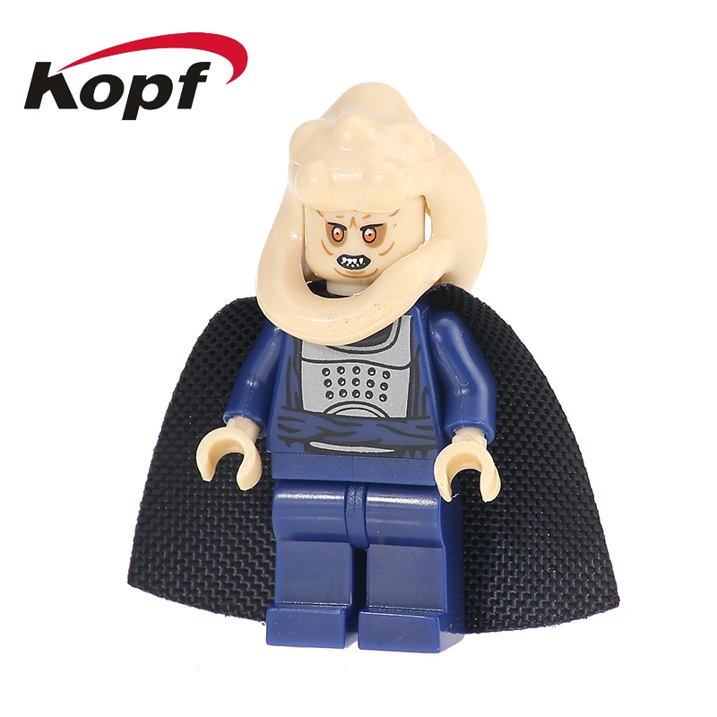 

Single Sale Bib Fortuna Lando Calrissian Luke Skywalker Jabbas Palace Space Wars Building Blocks Bricks Toys for children PG706