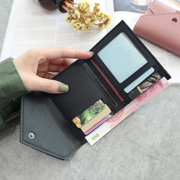 

Women Lady Wallets Purse Short Design Letters Fashion For Coin Money Cards Holder OH66