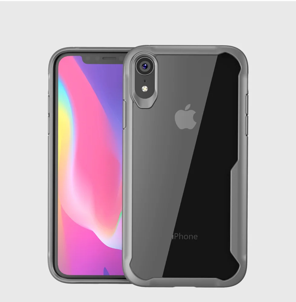 

Conelz For iPhone XS iPhone XR iPhone XS Max Phone Case Acrylic & TPU Hybrid Protective Case Cover Bakc Shell