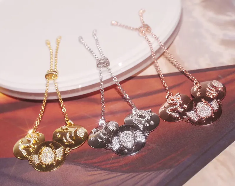 

Designer Fashion 925 Sterling Silver Jewelry 3A Cubic Zirconia Party Adjustble Bracelet