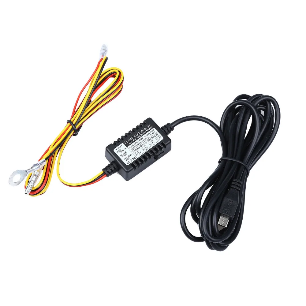 Комплект предохранителей с Micro USB Hardwire защита от низкого напряжения 12 В до 5 кабель