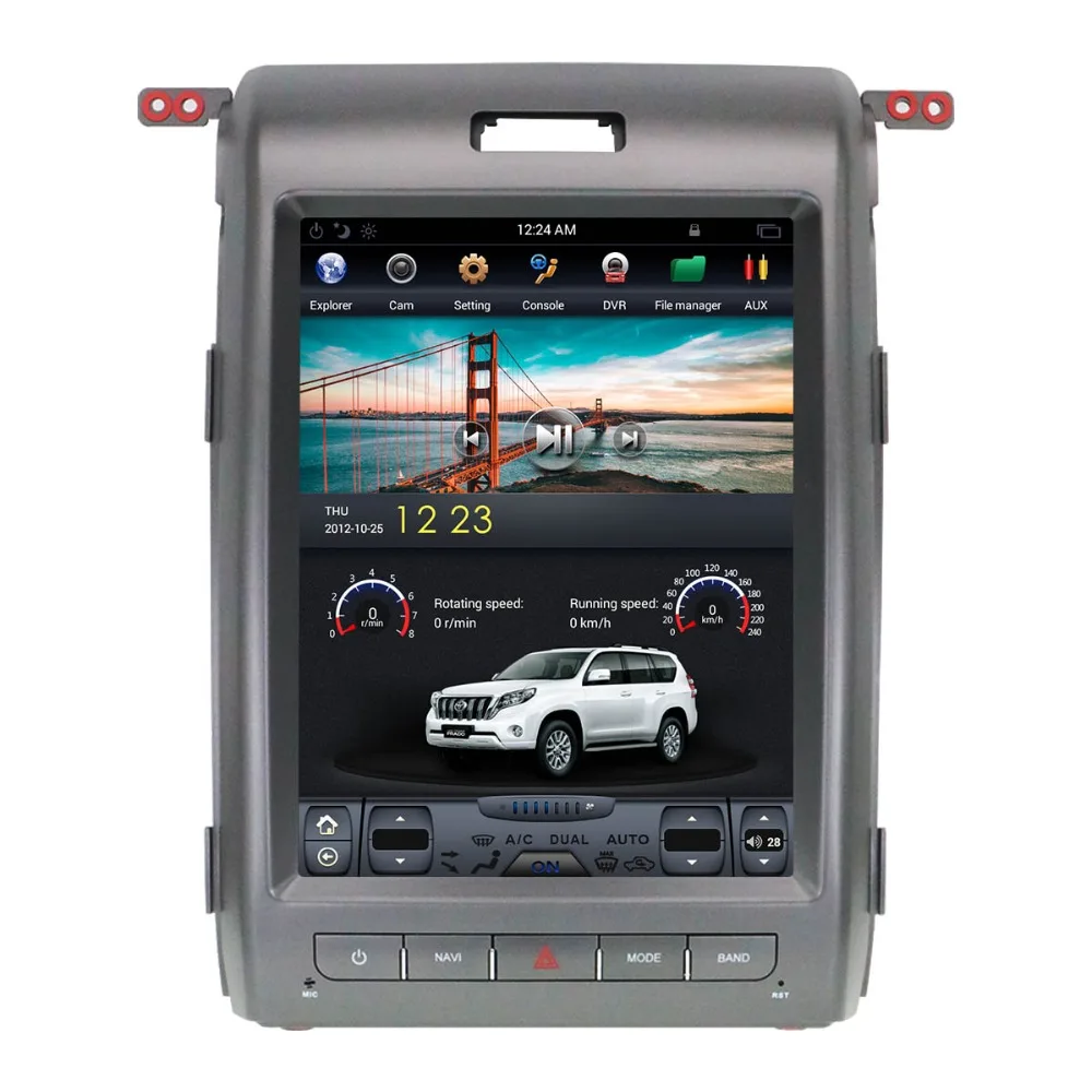 Автомобильный мультимедийный плеер Tesla Android без DVD плеера GPS навигация для Ford F150 2009