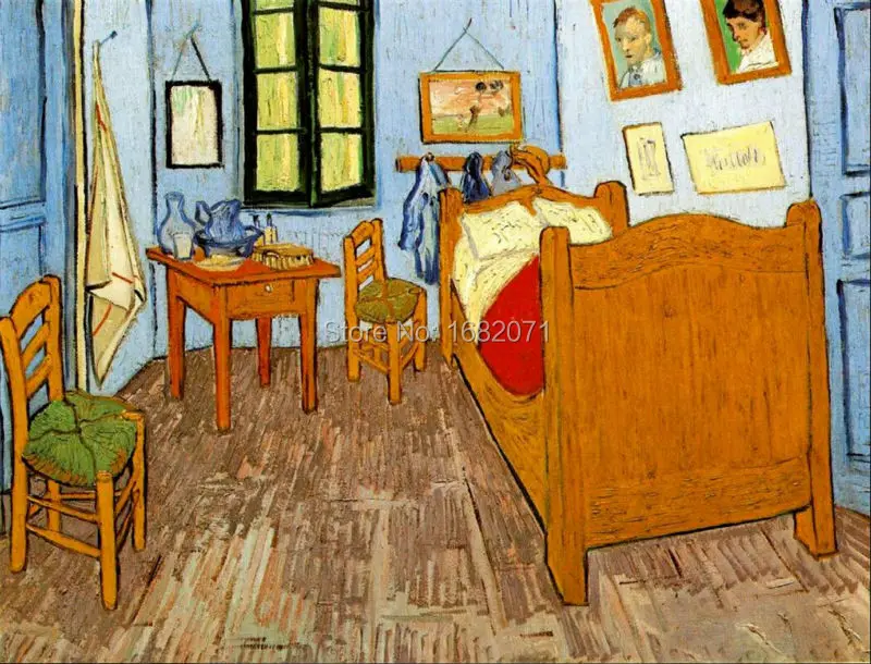 Us 79 8 22 Off Professionelle Kunstler Reproduktion Hoher Qualitat Van Gogh Vincents Schlafzimmer In Arles Olgemalde Auf Leinwand Fur