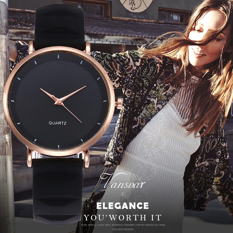 

Fashion Women Watch Luxury Brand Casual Simple Quartz Clock For Women Leather Strap Wrist Watch Reloj Mujer Drop Shipping
