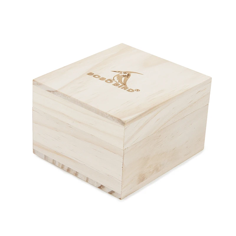 BOBO BIRD New Designer Luxury Wood Wrist Watch Men Japan Move' Quartz Watches with Wooden Watch Box relogio masculino C-O03