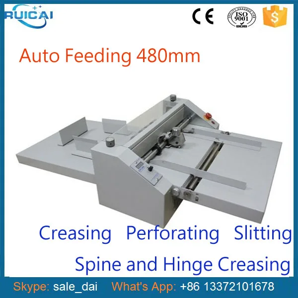 

480mm Electric Creasing Machine with CE