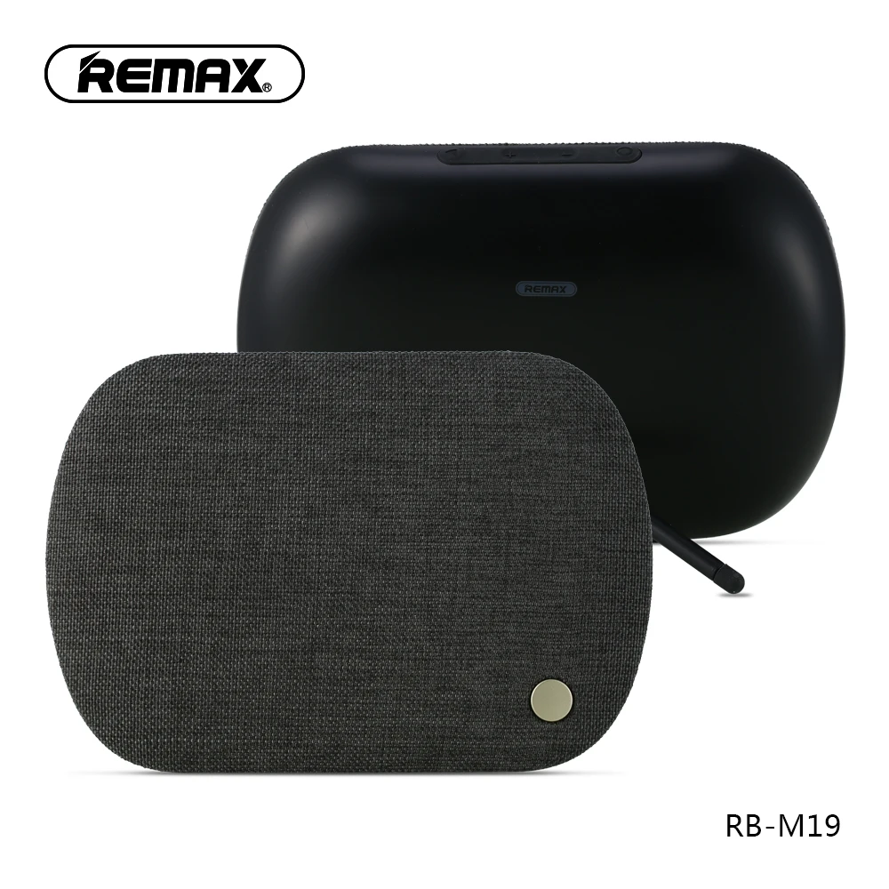 Remax RB M19 волоконный беспроводной Bluetooth Spekaer 4 2 Настольный тканевый HIFI bluetooth динамик