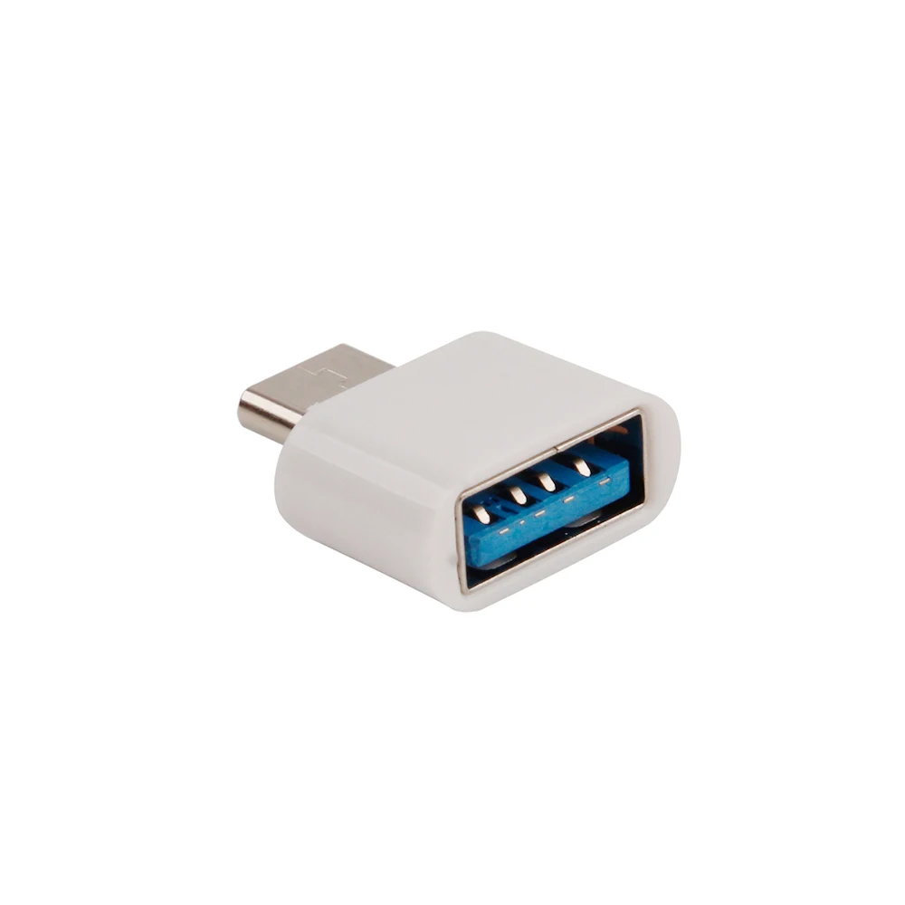 Micro USB 2,0 Женский к type C Мужской конвертер USB-C OTG адаптер USB 3 порта в стандартный USB порт белый/черный