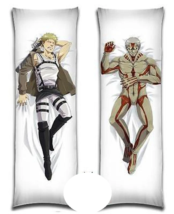 Чехол для подушки с рисунком аниме NK062 Attack on Titan Reiner Braun|pillow cover case|pillow coverattack titan pillow
