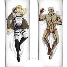 Чехол для подушки с рисунком аниме NK062 Attack on Titan Reiner Braun|pillow cover