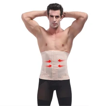 XS-3XL мужской формирователь твердая Талия утягивающий корсет тонкий корсет пояс для тренировок формирующий талию на лямке Триммер пояс